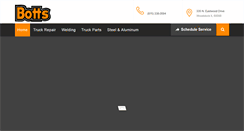 Desktop Screenshot of bottswelding.com