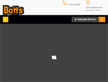 Tablet Screenshot of bottswelding.com